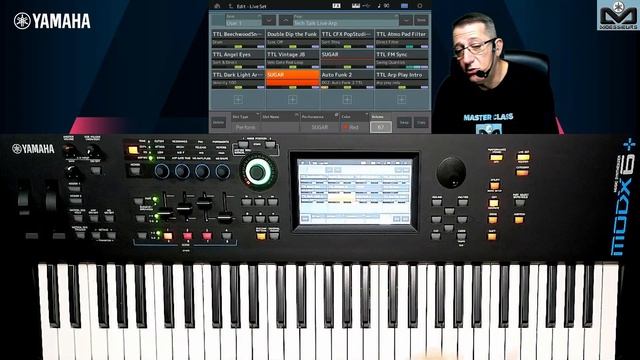Yamaha MODX+ Basics | Live Set management (English with subtitles) смотреть онлайн