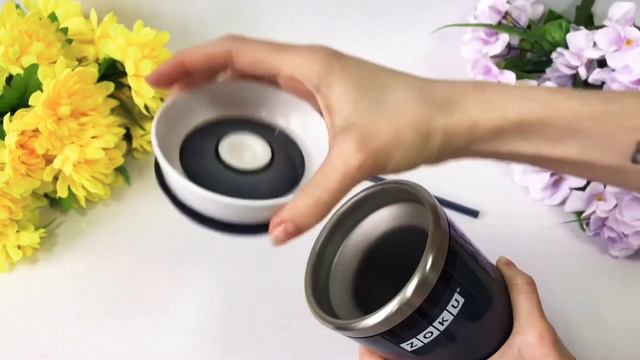 Стакан для охлаждения напитков Zoku Iced Coffee Maker серый смотреть онлайн