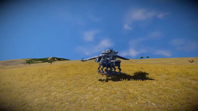 LAAT dropping an ATOT (Space Engineers) смотреть онлайн