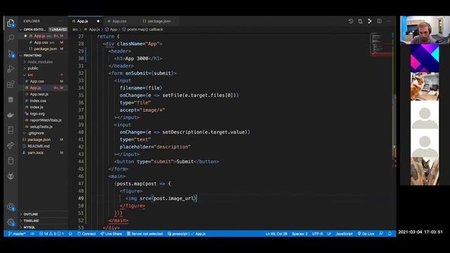 Build a web app with React, Express, Mysql, S3, Heroku | Live Lesson Demo смотреть онлайн