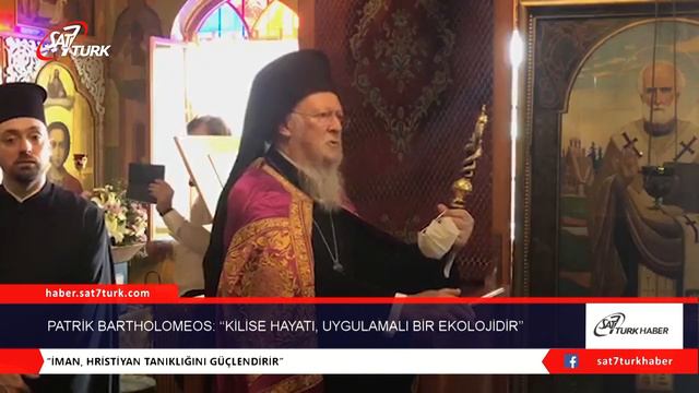 Ekümenik Patrik Bartholomeos: ‘‘Kilise Hayatı, Uygulamalı Bir Ekolojidir’’ | 04.09.2020 смотреть онлайн