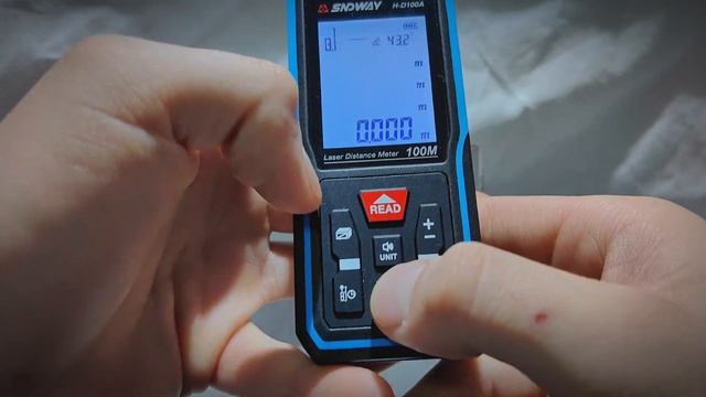 Лазерный дальномер, SNDWAY H-D100A. смотреть онлайн