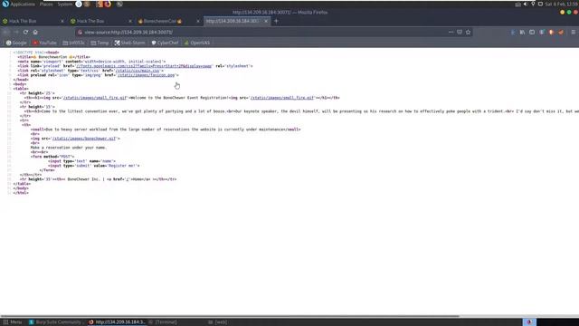 baby BoneChewerCon [easy]: HackTheBox Web Challenge (improper error handling) смотреть онлайн