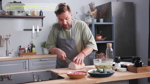 Холодный свекольник - классический рецепт летнего супа от шеф-повара Виталия Истомина смотреть онлайн