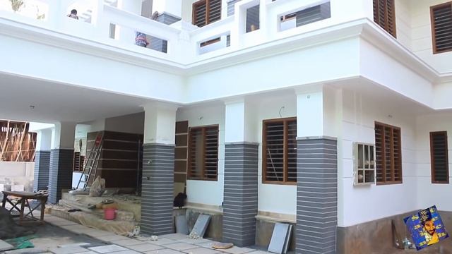 Exterior sand stone texture design on highlighting pillers in house|jotun paints смотреть онлайн