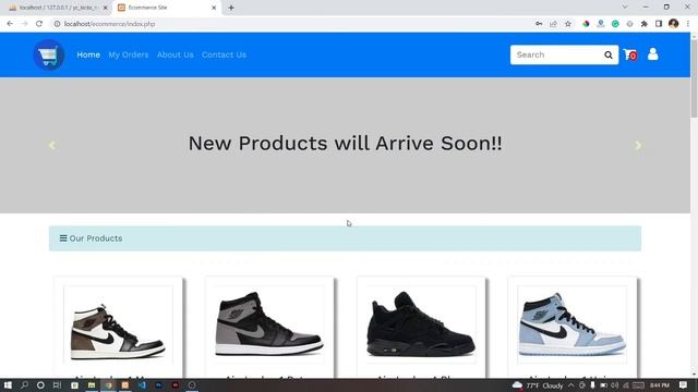 Ecommerce Website in PHP With Source Code | Source Code & Projects смотреть онлайн
