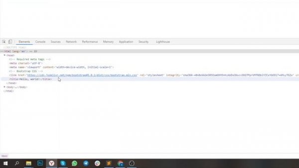 Знакомство с Bootstrap 5 для новичков. Подключение Bootstrap 5. Структура. Шрифты. Меню. Размеры. #