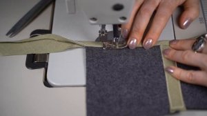 Как обрабатывать швы косой бейкой и киперной лентой.