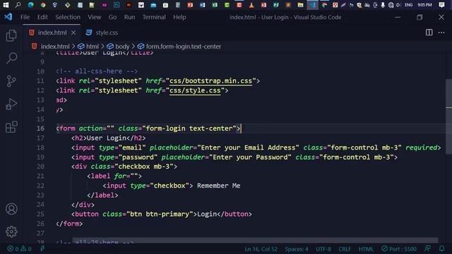 Login Form HTML CSS | Bootstrap 5 | ProCodevs | Tutorial 2022 смотреть онлайн