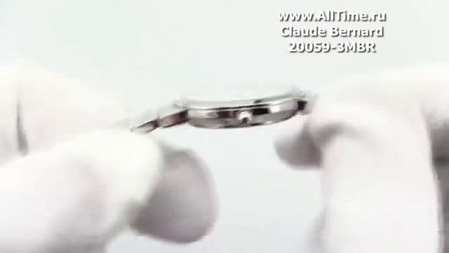 Обзор. Женские наручные швейцарские часы Claude Bernard 20059-3MBR смотреть онлайн