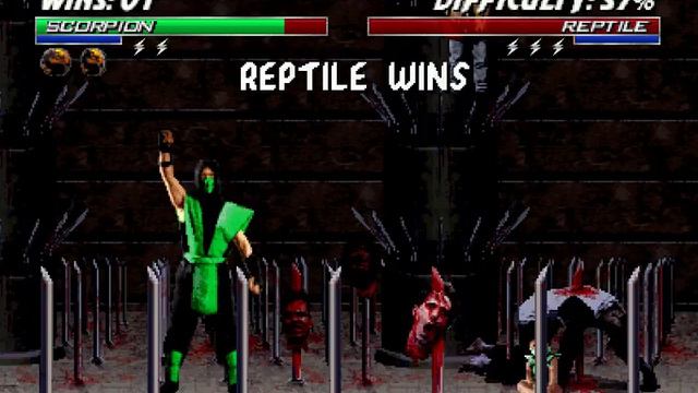 Mortal Kombat Project version 4.1 Season 2.9: MK1 Boss Reptile Playthrough смотреть онлайн