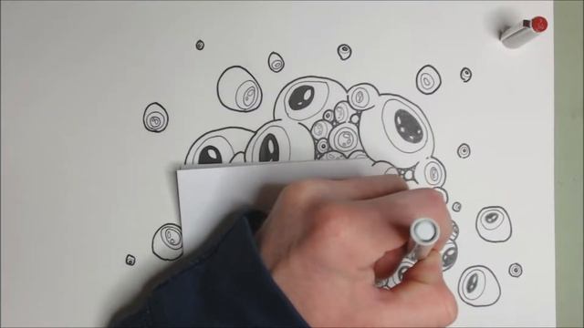 Pen and Ink Drawing, Drawing Eyeballs, Speed Drawing смотреть онлайн