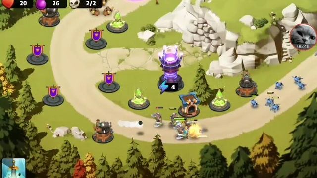 Играем в игру под названием Castle Creeps смотреть онлайн