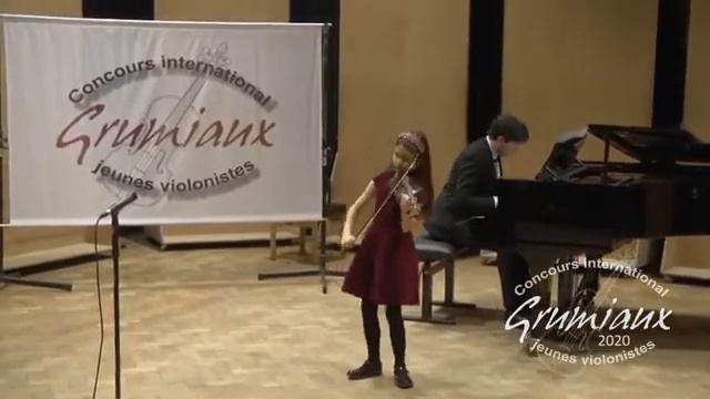 Dancla Caprice No 1 Op 73, Bohm Introduction & Polonaise, Taira Mingazova, violin смотреть онлайн