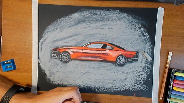 Спорткар, как нарисовать спортивную машину смотреть онлайн