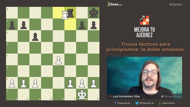 Trucos Tácticos De Ajedrez Para Principiantes: Doble Amenaza