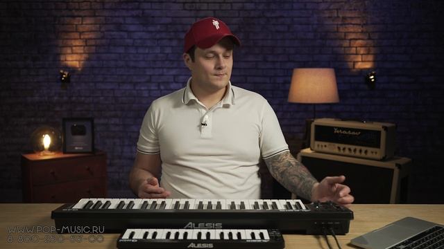 Миди-клавиатуры Alesis Q49 MKII и Alesis Q Mini (на 49 и 32 клавиши) смотреть онлайн