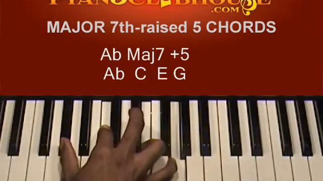 ♫♫ PIANO CHORDS 101: Major 7th / raised 5th ♫♫ смотреть онлайн