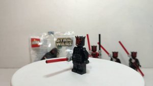 LEGO-эволюция: Дарт Мол LEGO Star Wars (1999-2021)