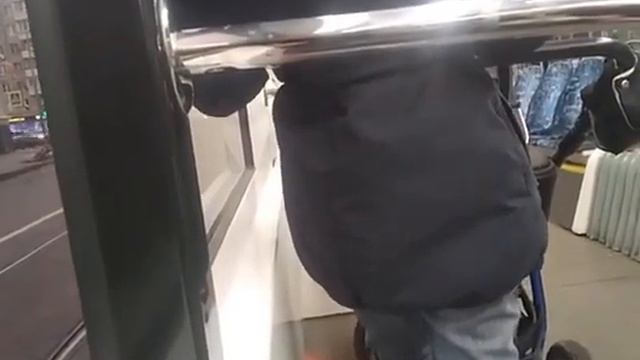 Поездка на Трамвае №4 Курский вокзал–Метро Бульвар Рокоссовского Москва 02 02 2022 смотреть онлайн