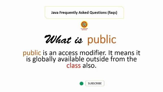 Java frequently asked questions public static void main смотреть онлайн