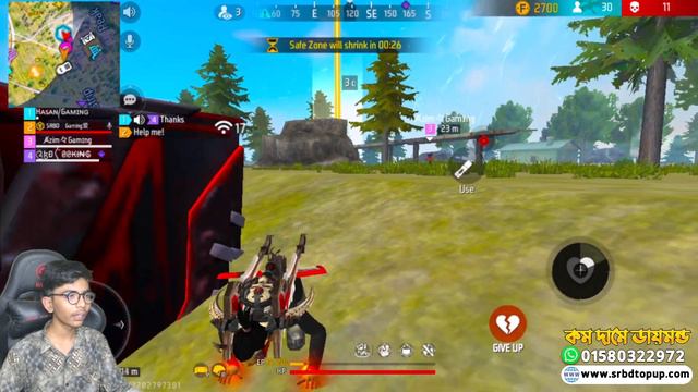 ডাবল AWM 😱 টিমমেট সবাই শেষ 😭 পারবো কি বুইয়া করতে? Garena Free Fire | AWM Gameplay смотреть онлайн