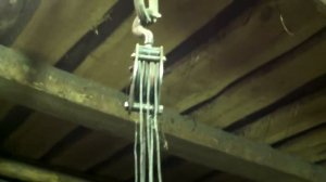 Ручная лебёдка.