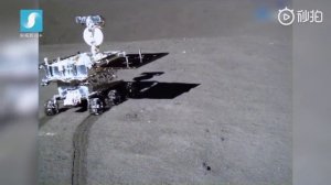 Прогулку китайского лунохода на Луне показали на видео