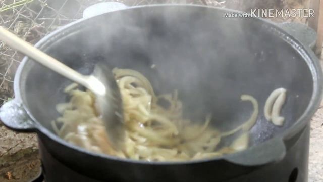 Казан-кебаб из индейки в казане! смотреть онлайн