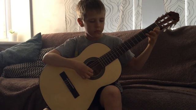 Косожихин Иван, 8лет, этюд N1, гитара смотреть онлайн