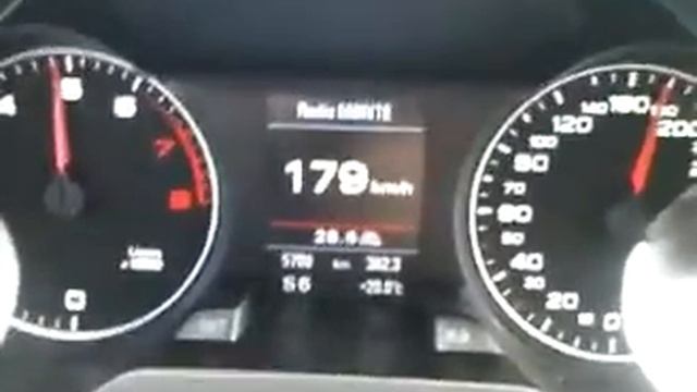 Audi A4 B8 2.0T 180hp 160-200km/h смотреть онлайн