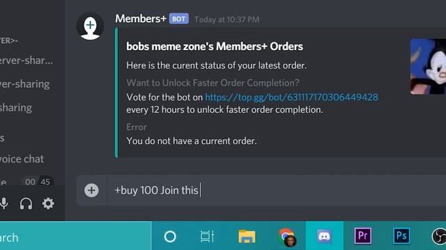 Advertising Random Discord Servers And Getting Hundreds Of Joins смотреть онлайн