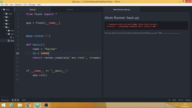 Flask in depth - 06 - Jinja Templating смотреть онлайн