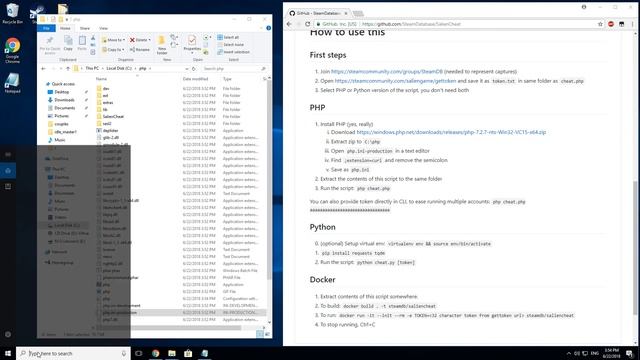 Simple php script setup for Steam Saliens game смотреть онлайн