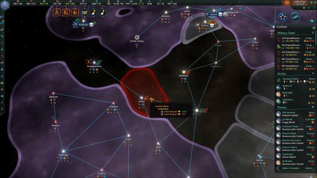 Stellaris Federations - End Game Crisis - The Unbidden - Awakened Empire - Chronicles of Old Alvani смотреть онлайн