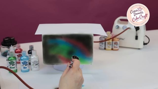 How to create a Galaxy Effect on Cake - A tutorial by Cassie Brown смотреть онлайн