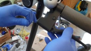 Xiaomi m365 brake cable replacement // Xiaomi m365 замена тросика тормоза