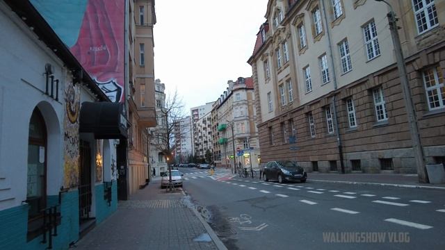 ⁴ᴷ⁶⁰ ?? Poznan/Poland | Walking Tour | #105 | Downtown Walk (February 2023) [4K]