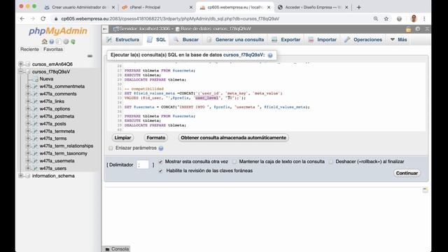 Crear usuario Administrador de WordPress desde la Base de Datos смотреть онлайн