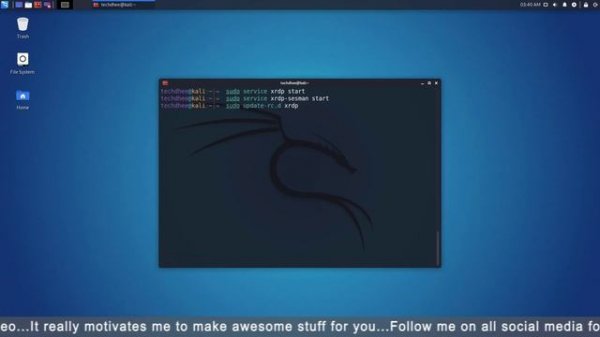 How to Setup Remote Desktop in Kali Linux Using XRDP | Kali Linux 2021.2