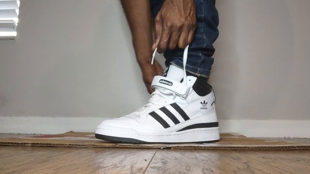 Adidas Forum Mid on feet смотреть онлайн