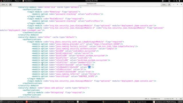 jBPM 7 - LDAP Authentication & authorization смотреть онлайн
