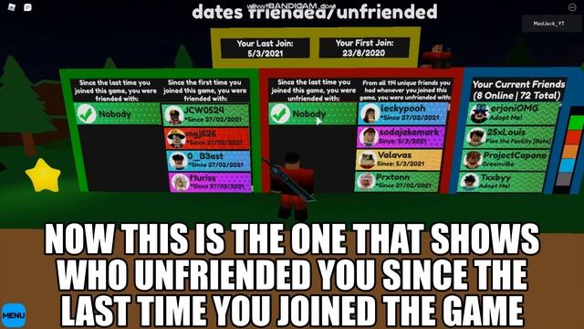 How To Check Who Unfriended You On Roblox 2021 смотреть онлайн
