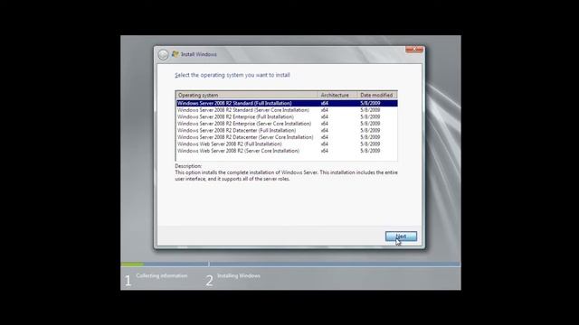 Установка Windows Server 2008 R2 build 7127 на VirtualBox смотреть онлайн