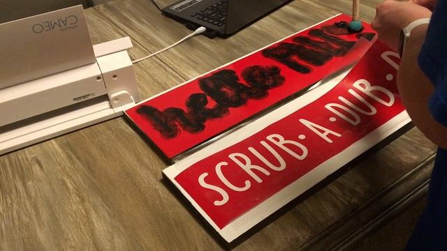 HOW TO USE ORACAL 651 VINYL FOR A STENCIL + HINGE METHOD: SILHOUETTE CAMEO смотреть онлайн