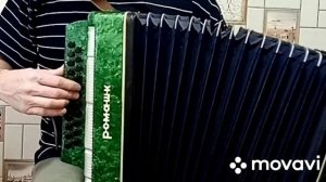 Гармонь Ромашка. Ля мажор 23х12.