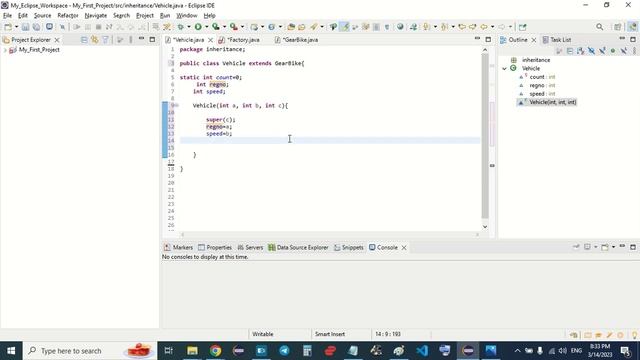 Java Training - Class 15 - Java OOPS Concepts - How Inheritance works смотреть онлайн
