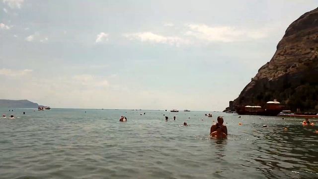 Новый Свет, Крым. Пляж смотреть онлайн