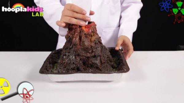 Vinegar Volcano Science Experiment by HooplakidzLab