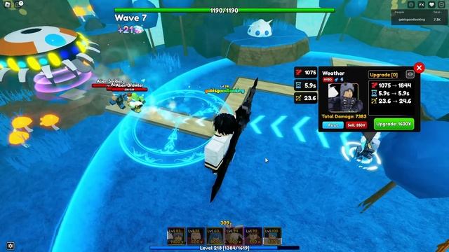 I GOT *NEW* WEATHER LIMITED HYBRID UNIT *UPDATE 8*! In Anime Adventures Roblox смотреть онлайн